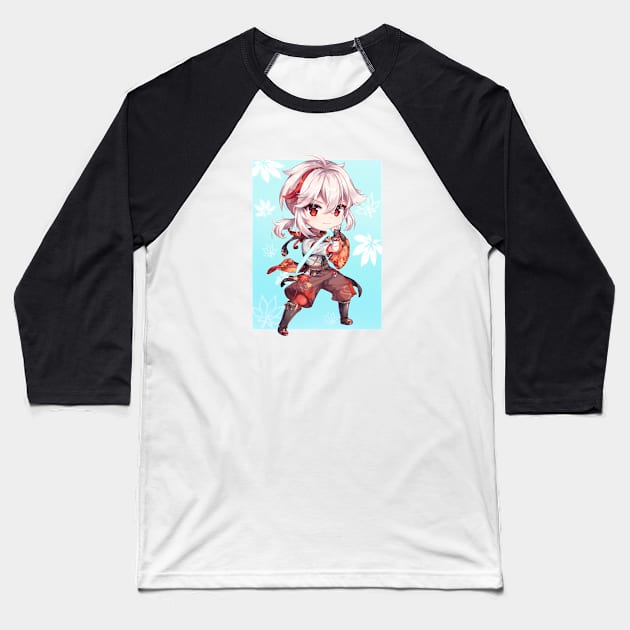 Kazuha Kaedehara Genshin Impact Baseball T-Shirt by Anime Access